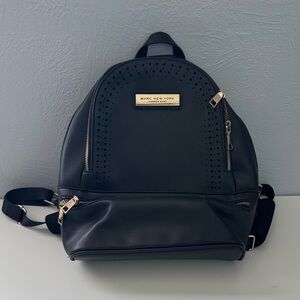 Marc New York Perforated Black Backpack